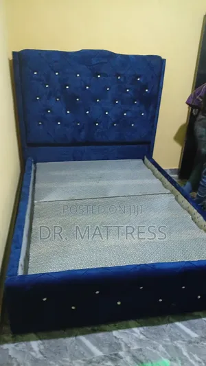 Brand New 4.5x6 Bedframe + Mattress