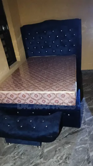 Brand New 4.5x6 Bedframe + Mattress