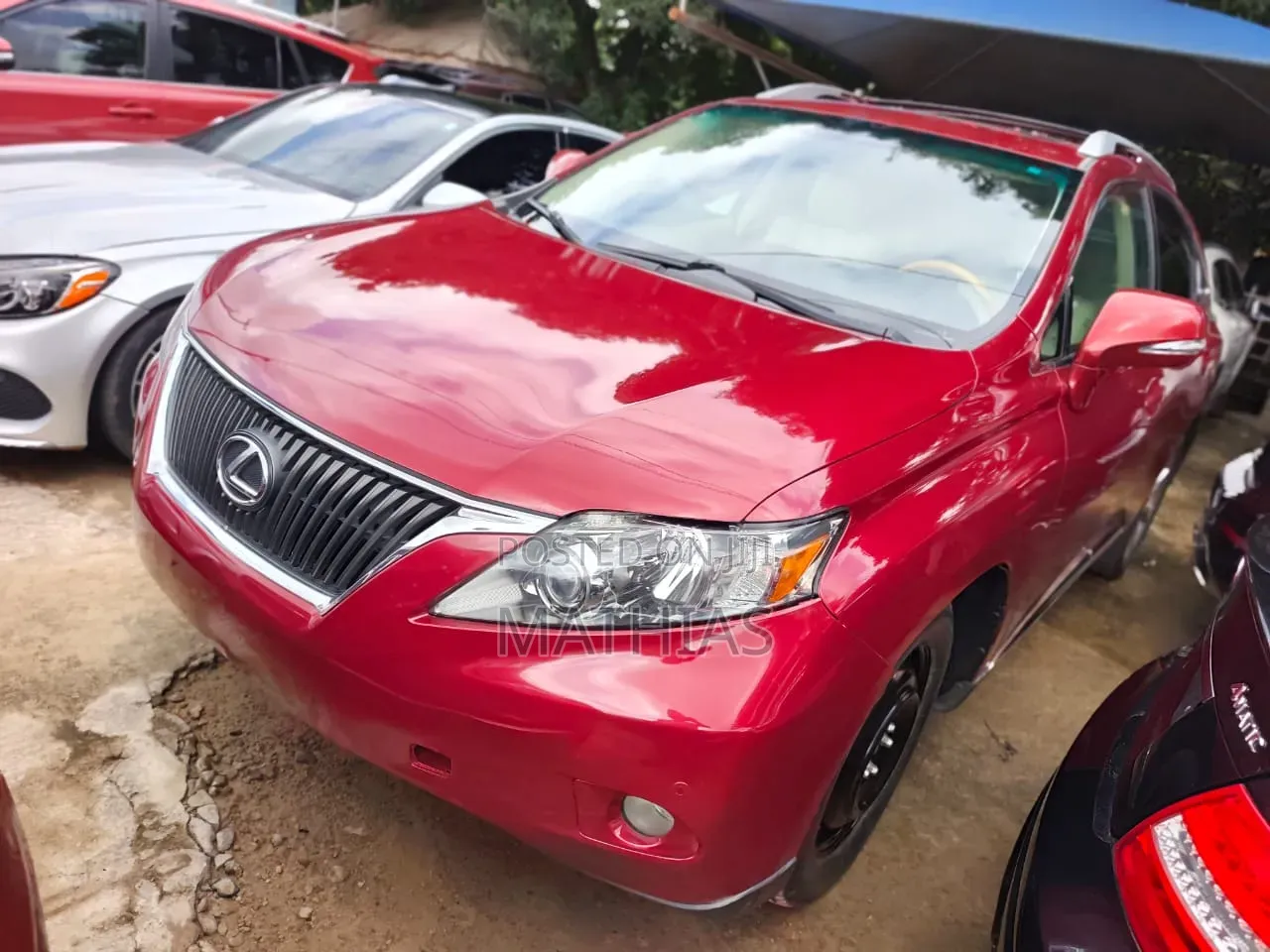 Lexus RX 2010 Red