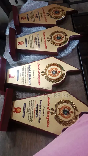 Presentation Award Plague