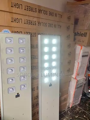 All in One Solar Street Light 100w 12eyes Wakatek