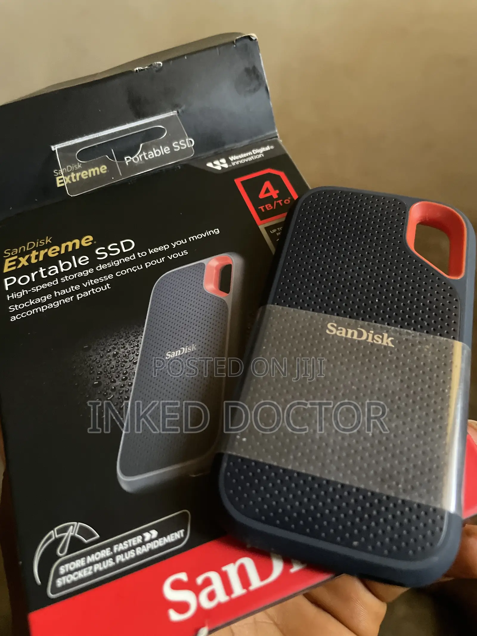 Sandisk 4tb Extreme Portable SSD