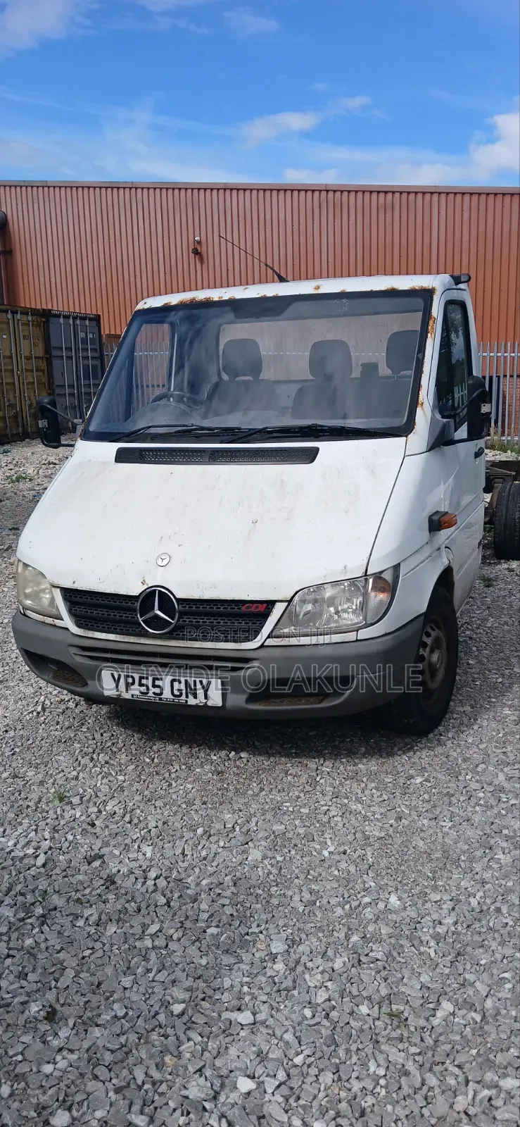 Mercedes-Benz 814D 1998 White