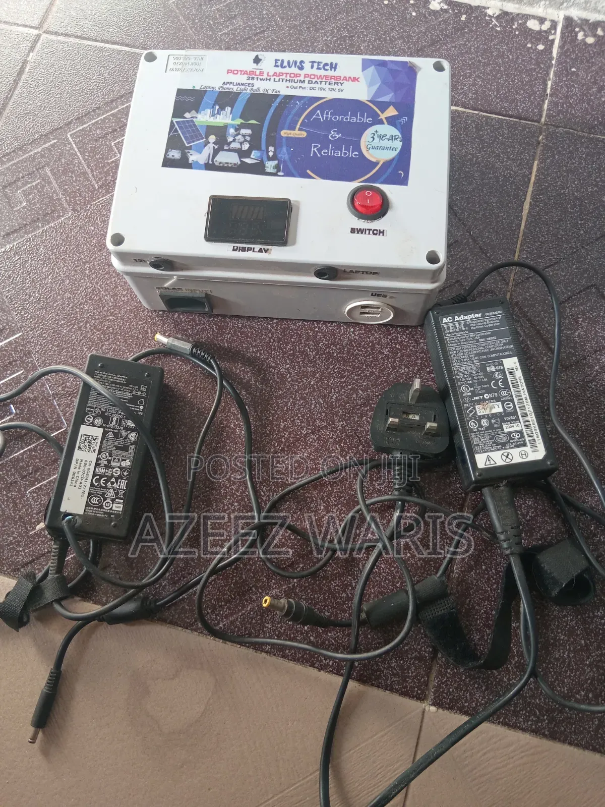 281Wh Lithium Battery Power Tank