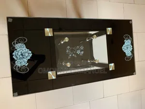 Tampered Rectangular Glass Centre Table