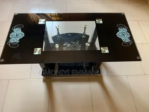 Tampered Rectangular Glass Centre Table