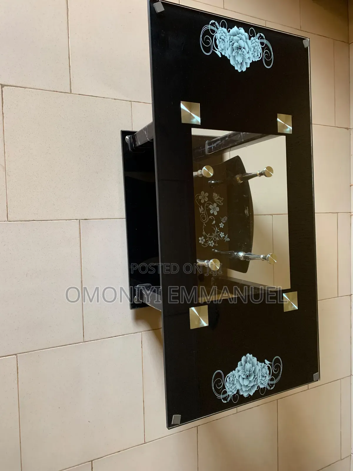 Tampered Rectangular Glass Centre Table