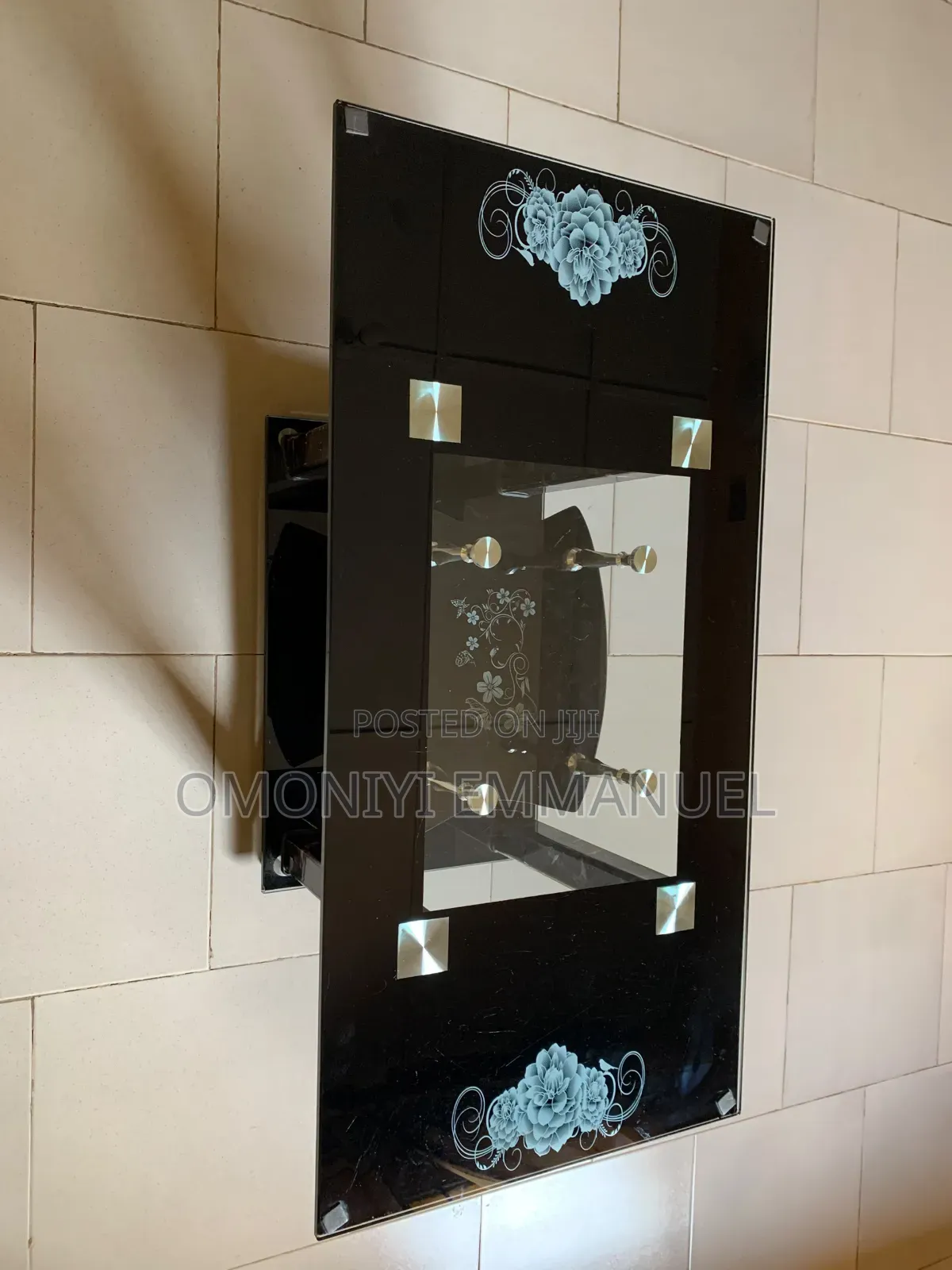 Tampered Rectangular Glass Centre Table
