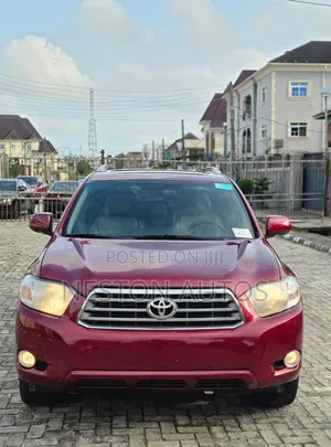 Toyota Highlander Limited 2010 Red
