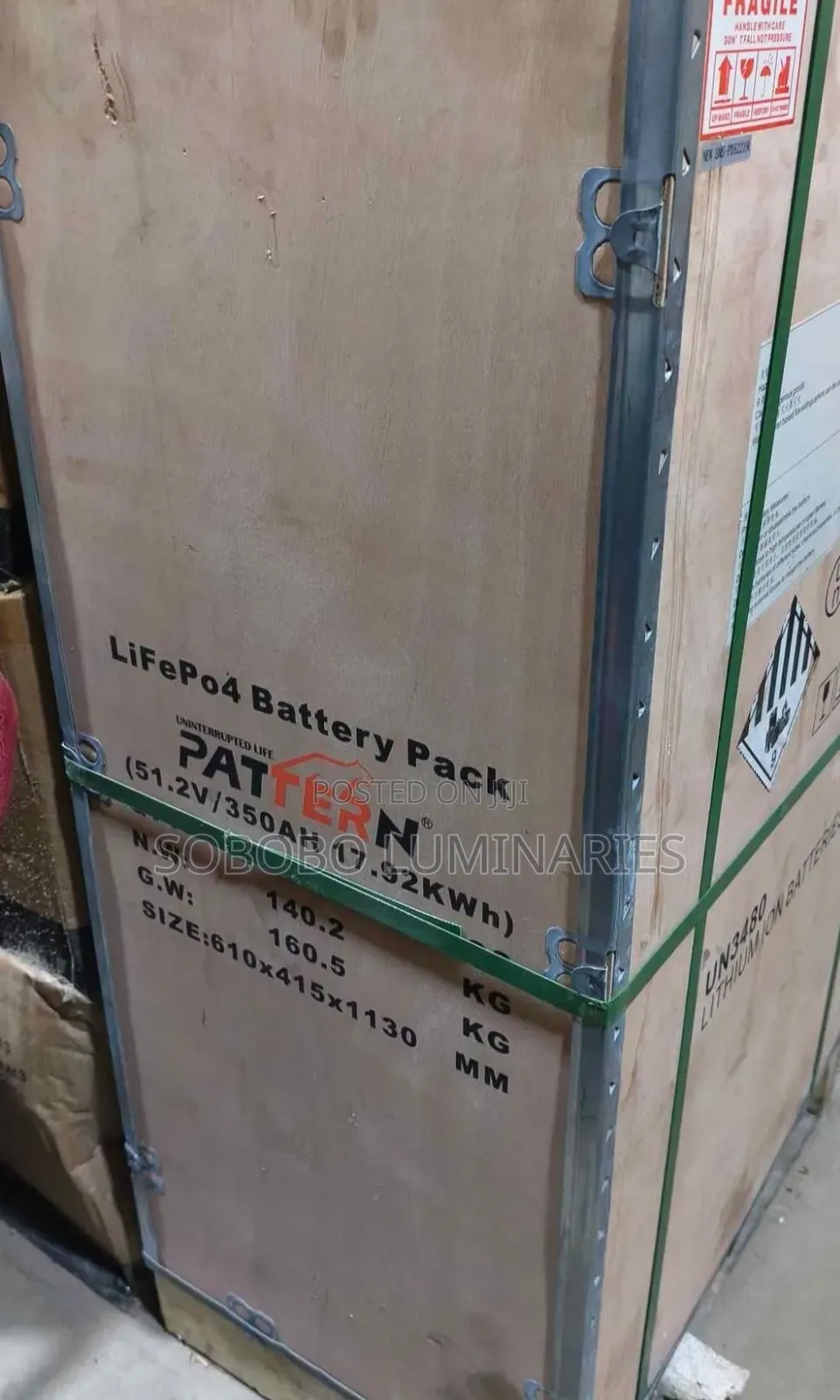 17.5kwh Lithium Battery 48v