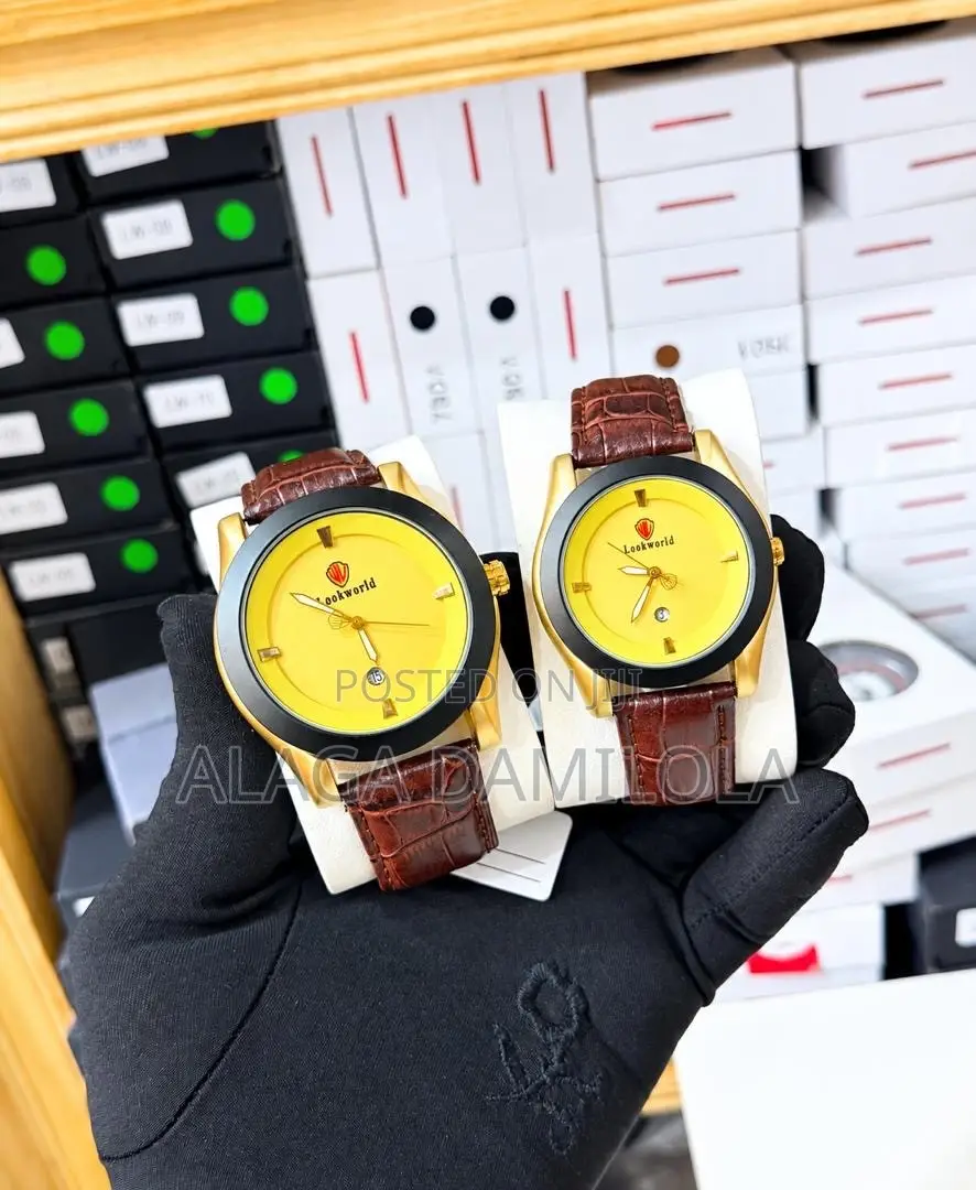 Lookworld Leather Wrist Watch