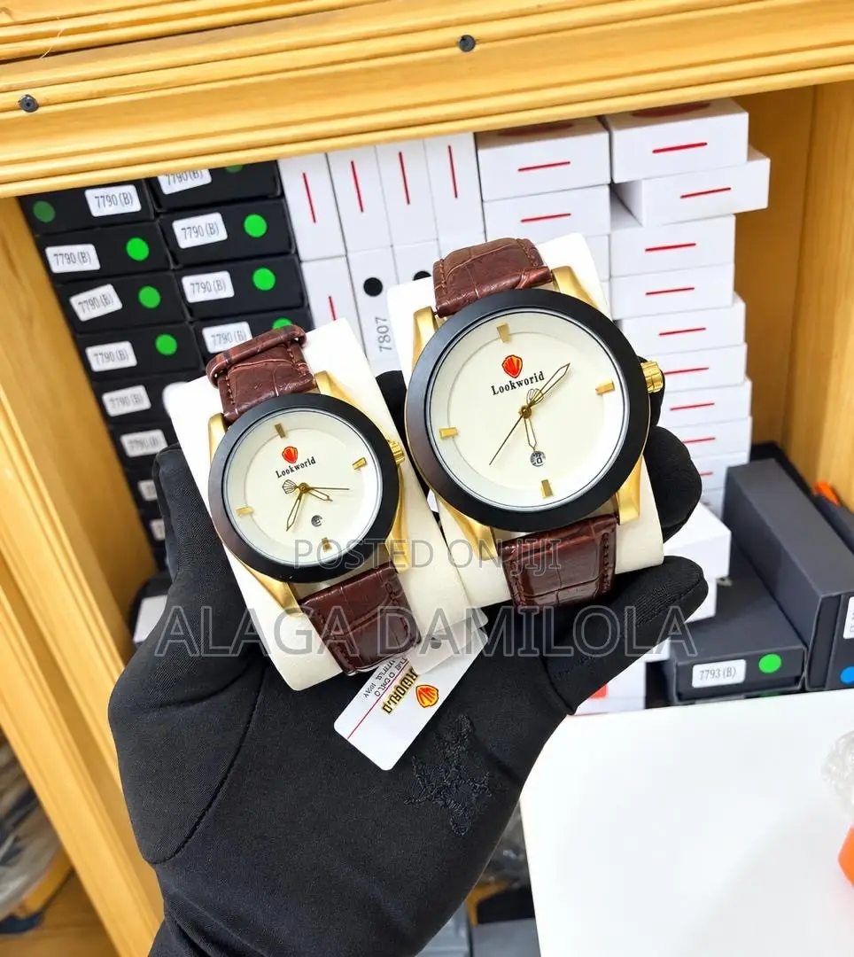 Lookworld Leather Wrist Watch