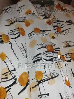 Brand New Abstract Print Vintage Shirt — Unique & Stylish