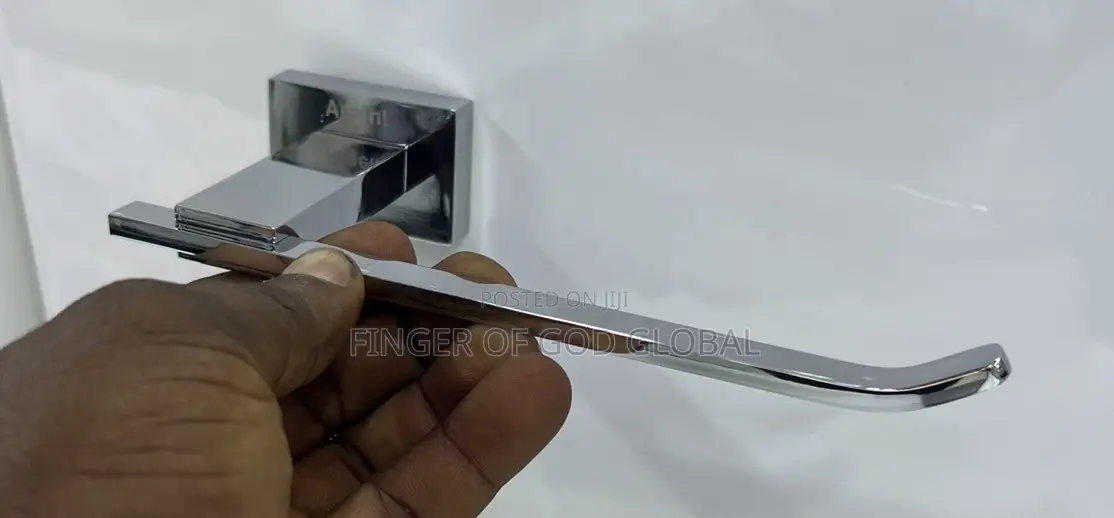 Argent Chrome Toilet Paper Holder