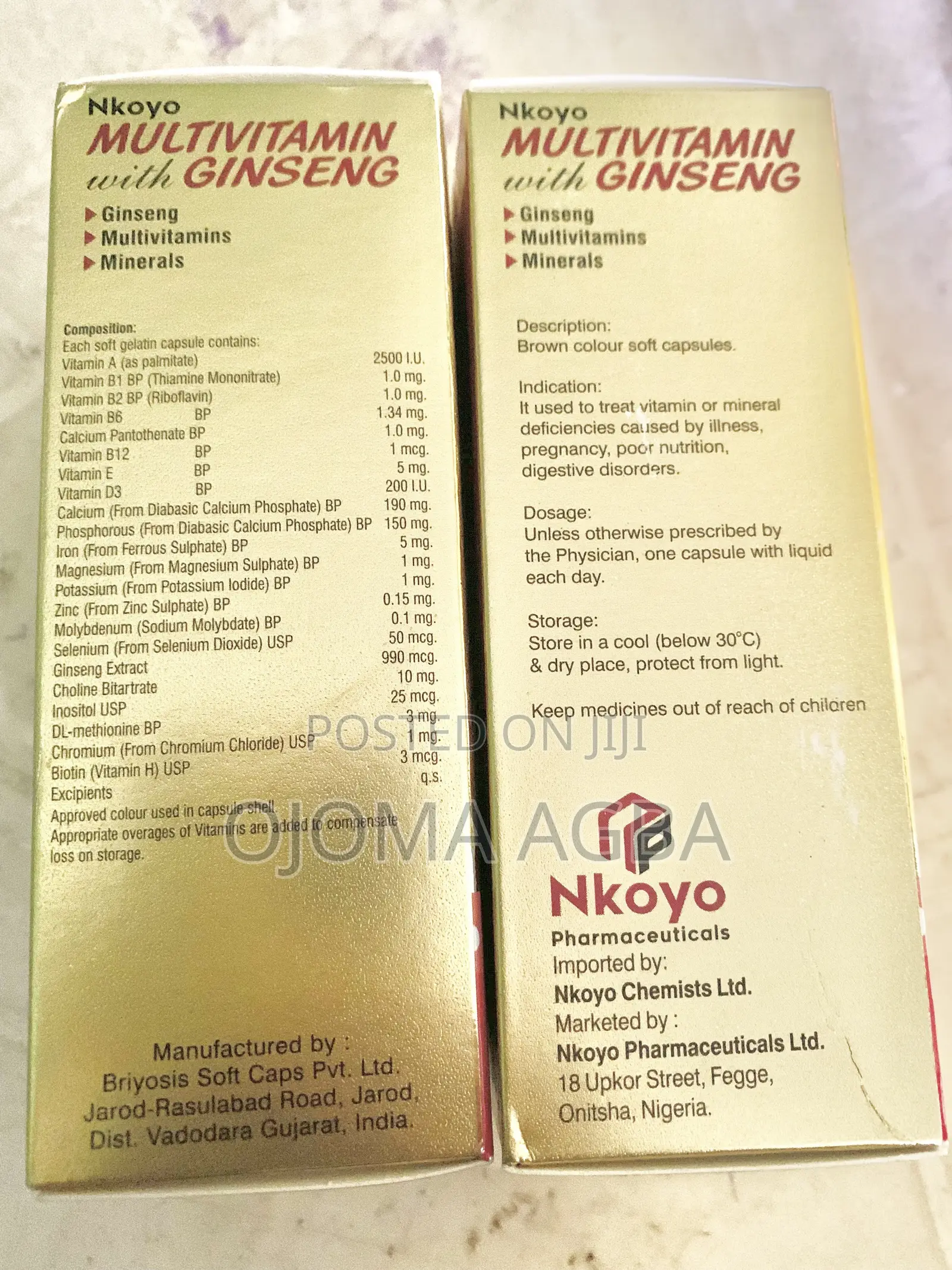 Multivitamins With Ginseng