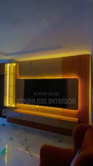 HDF Acrylic TV Console