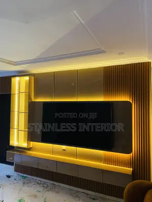 HDF Acrylic TV Console