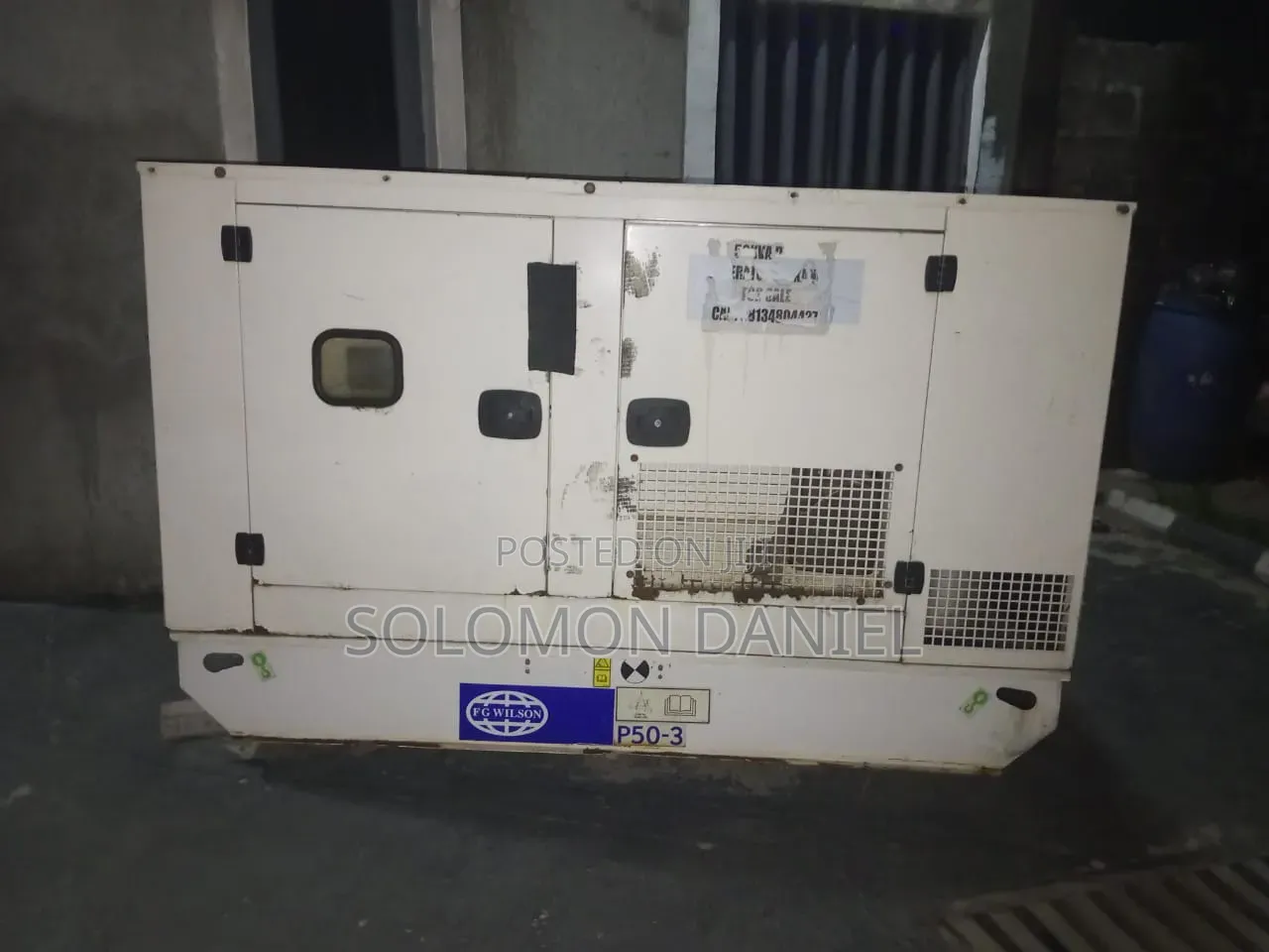 50kva Sound Proof Generator