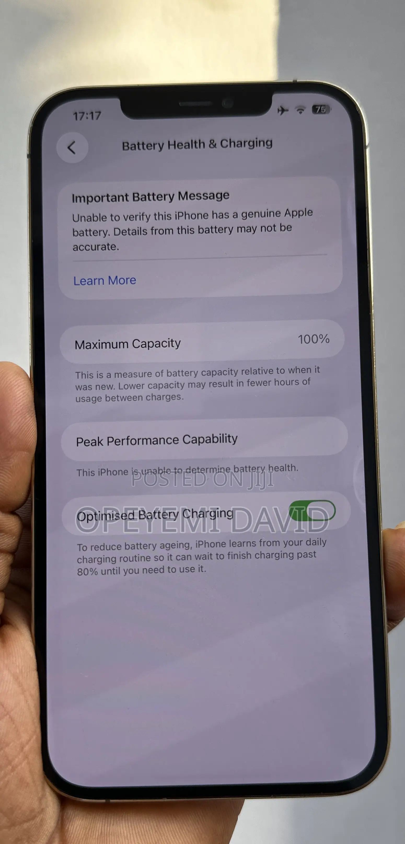 Apple iPhone 12 Pro Max 256 GB Gold