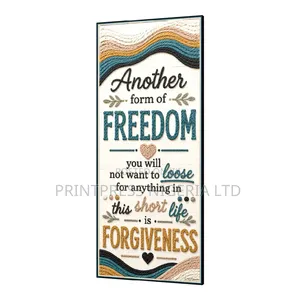 Freedom - Inspirational Wall Plaque 6x14