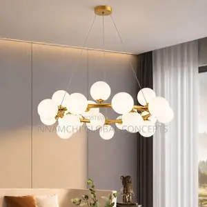 OUFULA Contemporary Restaurant Chandelier Creativity Living Room