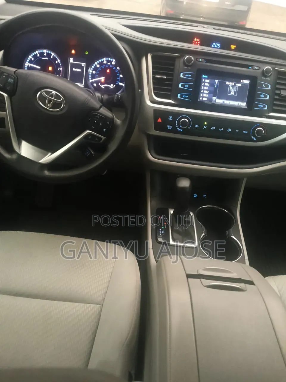 Toyota Highlander 2017 Silver