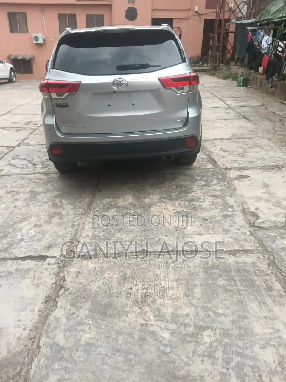 Toyota Highlander 2017 Silver