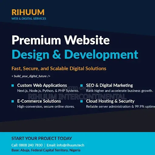 All Types of Website Design and Development