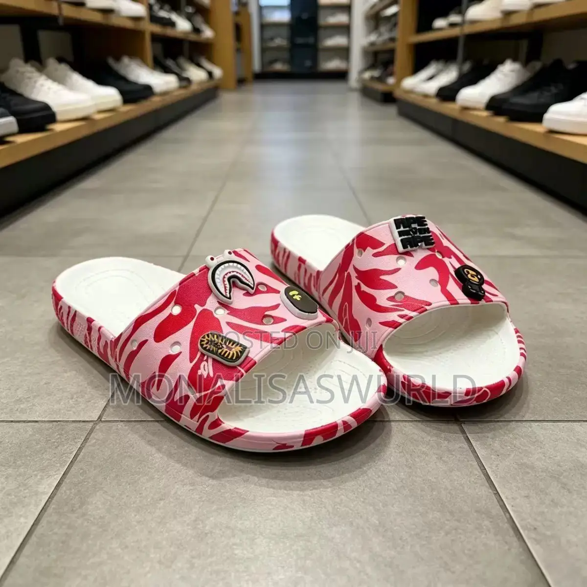 Camouflage Crocs Slide