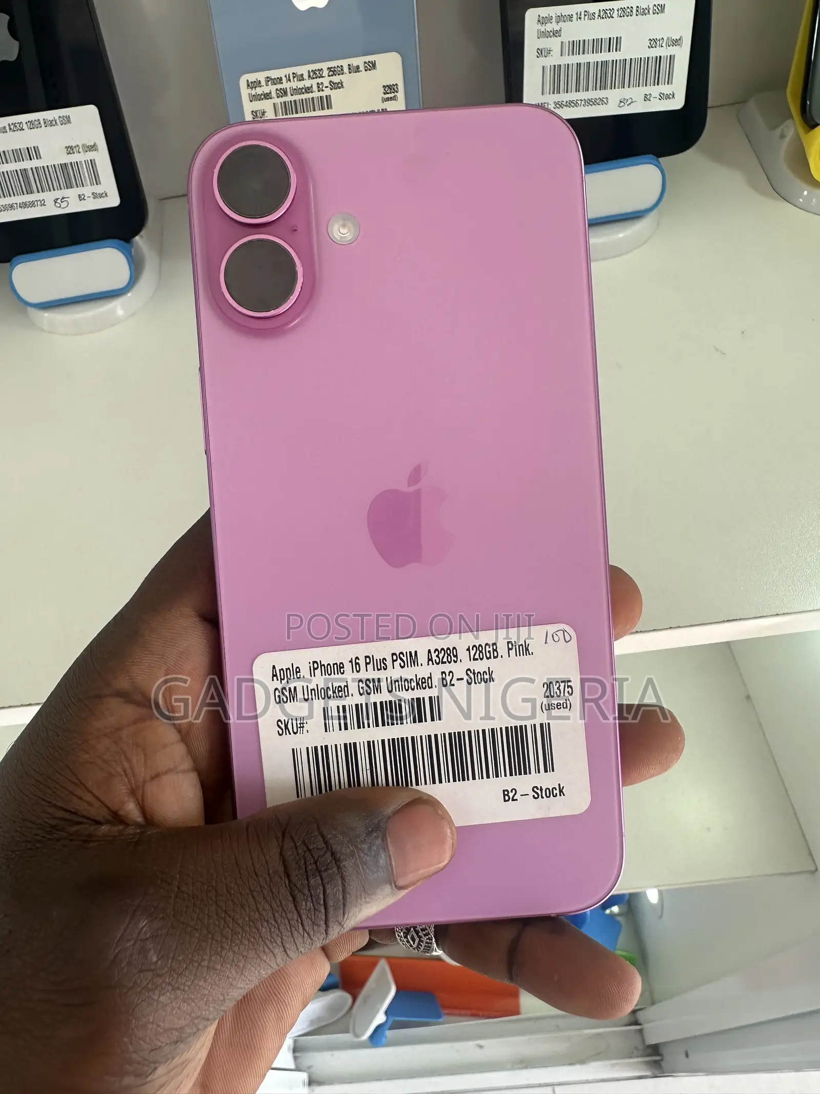 Apple iPhone 16 Plus 128 GB Pink