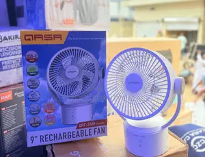 Qasa Rechargeable Fan 9”