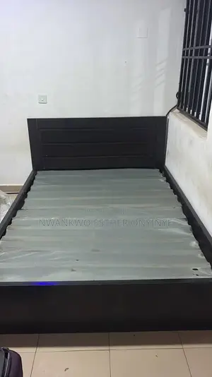 4.5 by 6 BEDFRAME and ORTHOPEDIC Bed