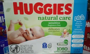 Huggies Natural Care Sensitive Baby Wipes 15pack(1080wipes)