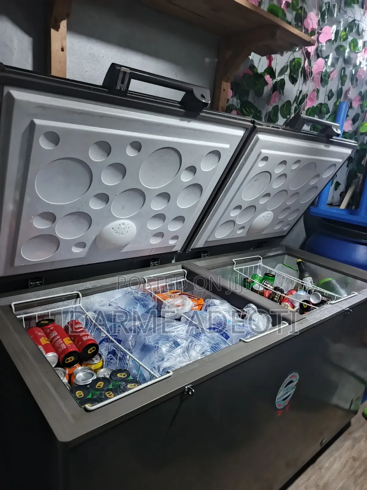 Haier Thermocool Inverter Double Door Chestfreezer.