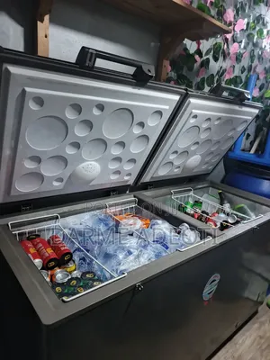 Haier Thermocool Inverter Double Door Chestfreezer.