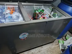Haier Thermocool Inverter Double Door Chestfreezer.