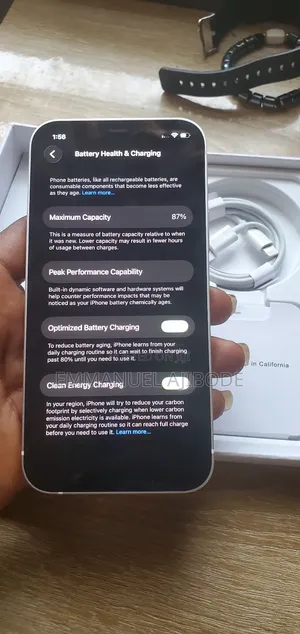 New Apple iPhone 12 128 GB White