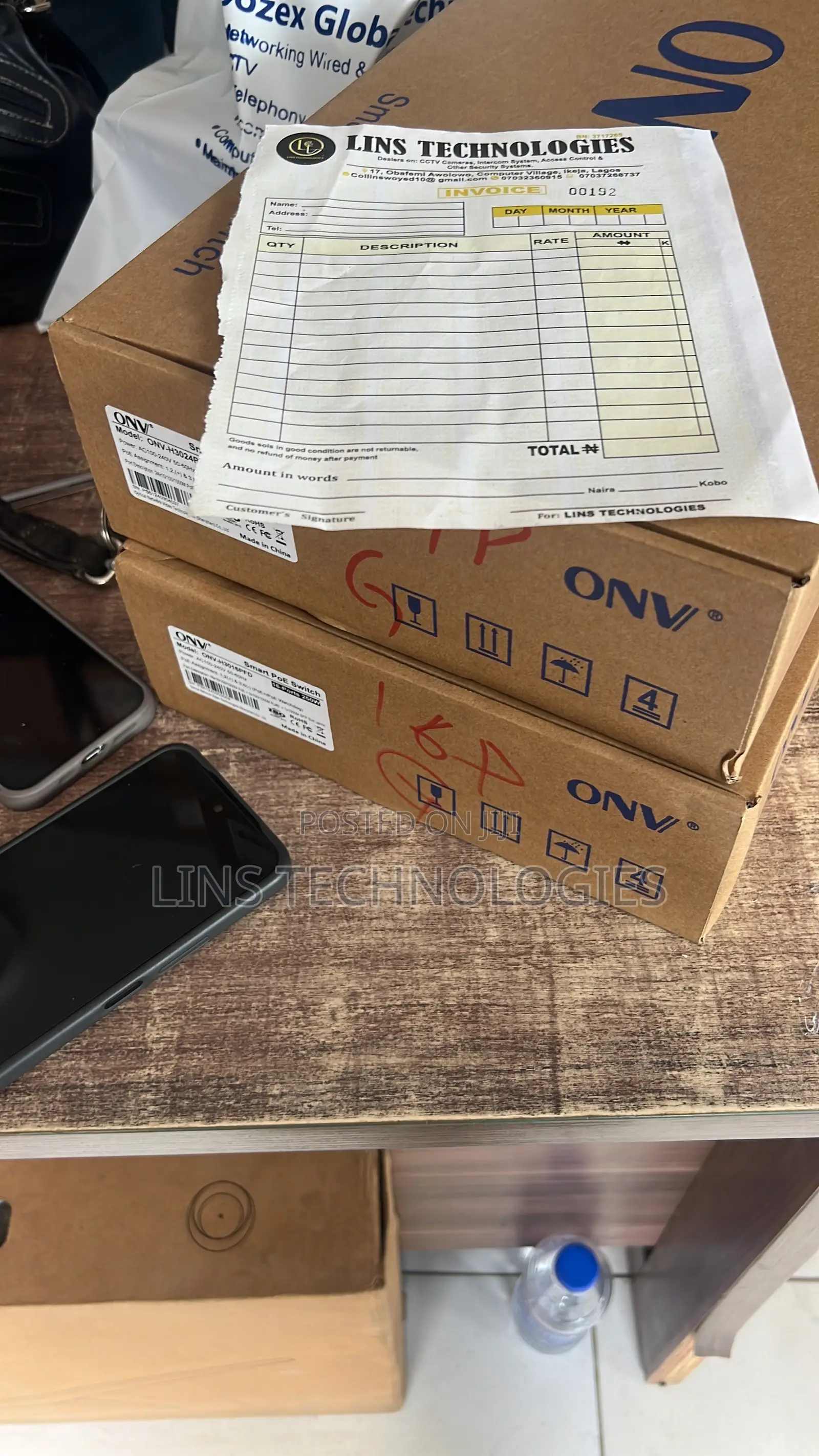 ONV 16 Port Gigabit and Poe Switch