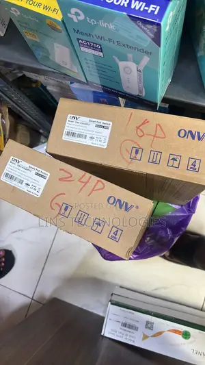 ONV 16 Port Gigabit and Poe Switch