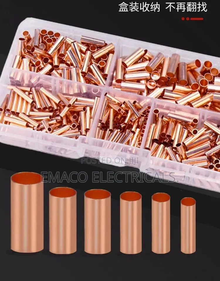 Butt Copper Connectors and Joints