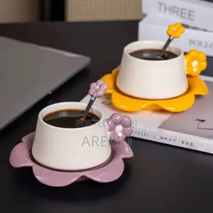 280ml Ceramic Cup With Saucer