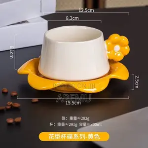 280ml Ceramic Cup With Saucer