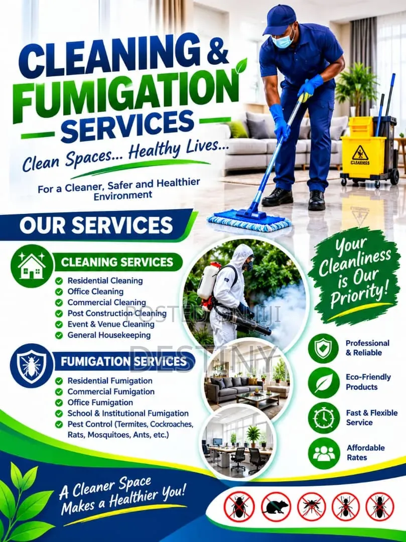Cleaning and Fumigation Services