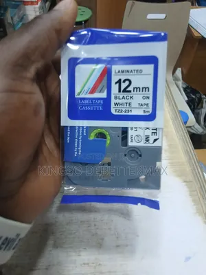 12mm Brother Label Tape