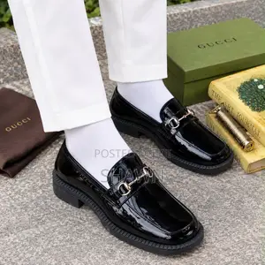 Gucci Luxury Leather Loafers