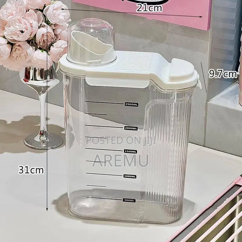2500ml Acrylic Food Storage Container