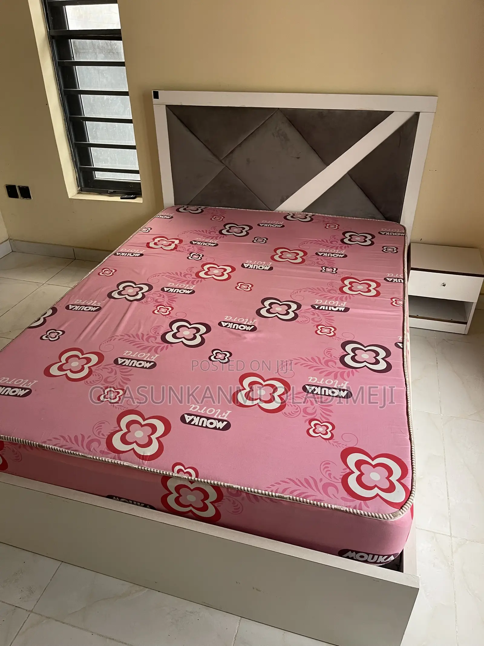 Bed Frame and Mattress