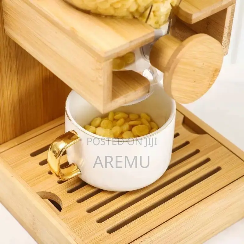 3.5L Bamboo Cereal Dispenser