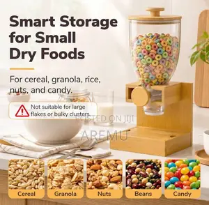 3.5L Bamboo Cereal Dispenser