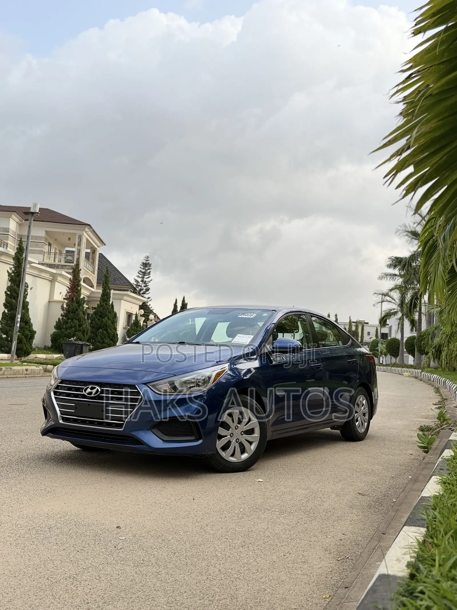 Hyundai Accent 2019 Blue